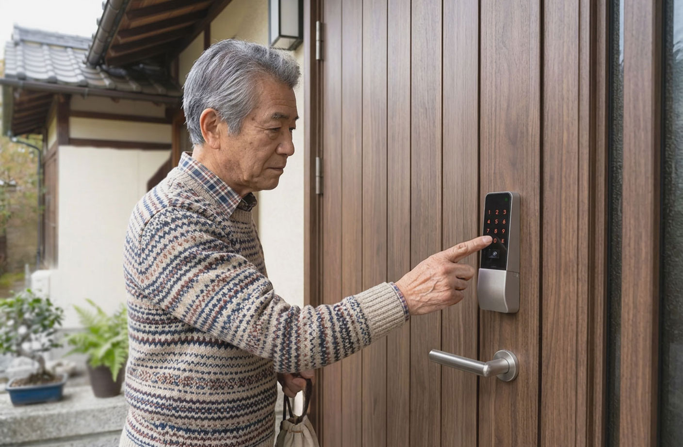 ⑧ 鍵の掛け忘れ・紛失対策を行う